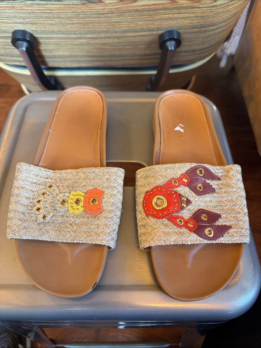 Cole Hahn Pinch Lobster Slip On Sandals